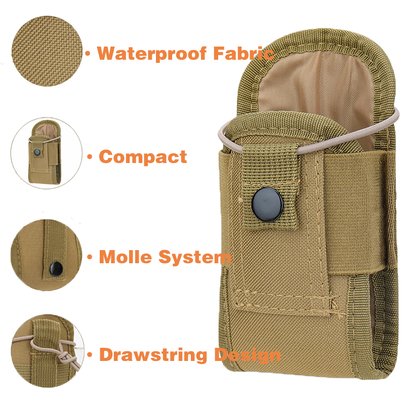 Tactical Walkie Talkie Pouch T - Outdoor Hunting Bag avaliação e preço