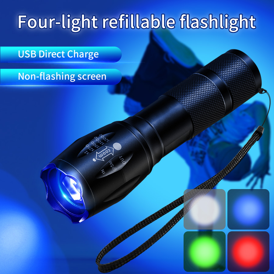 Multifunction Rechargeable Fla - Outdoor Hunting Photography avaliação e preço