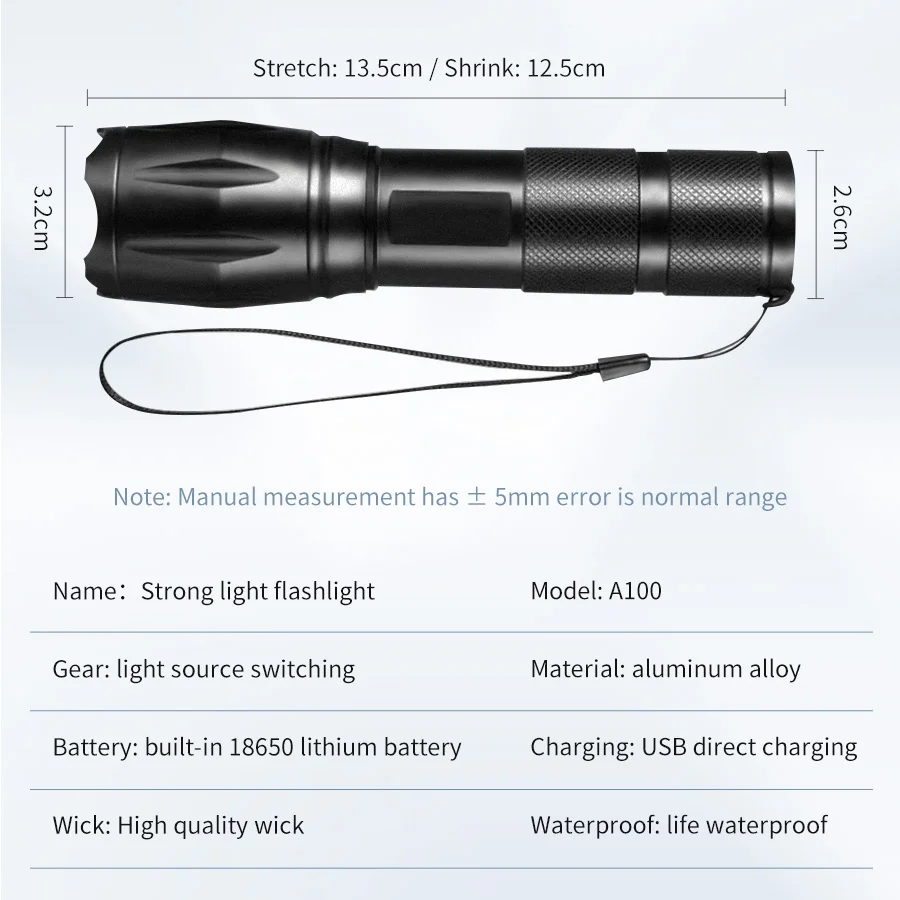 Multifunction Rechargeable Fla - Outdoor Hunting Photography avaliação e preço