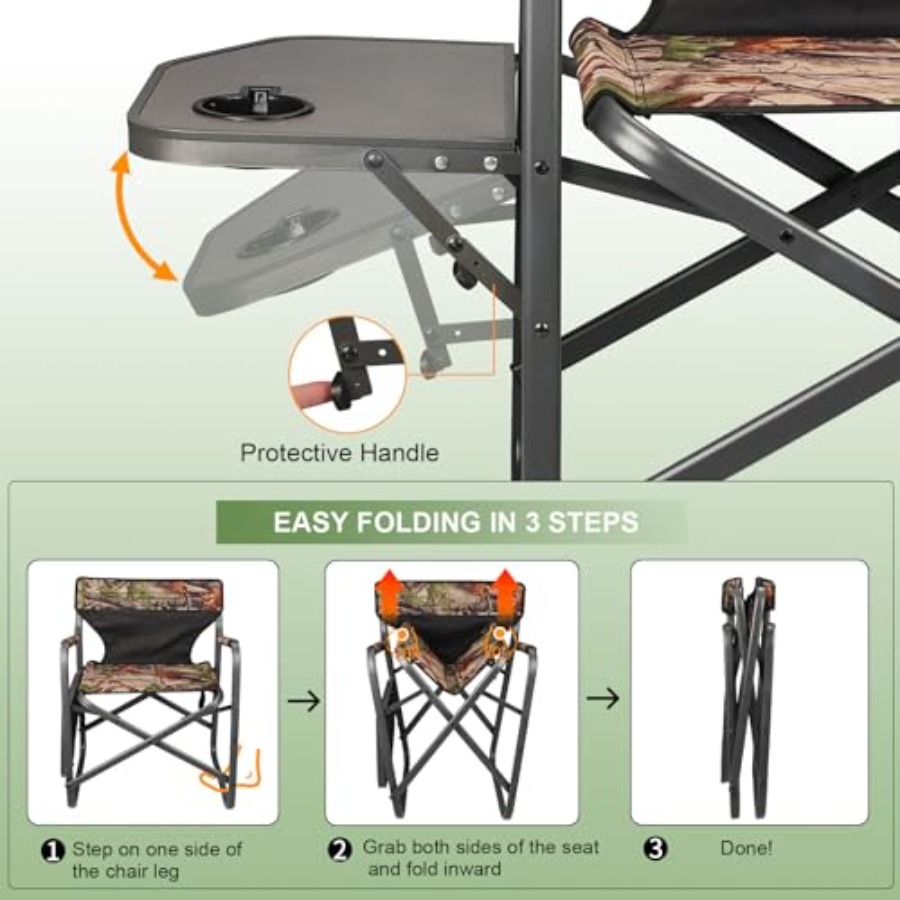 Directors Camping Chairs-Light - Hunting And Fishing Outdoor Chairs avaliação e preço