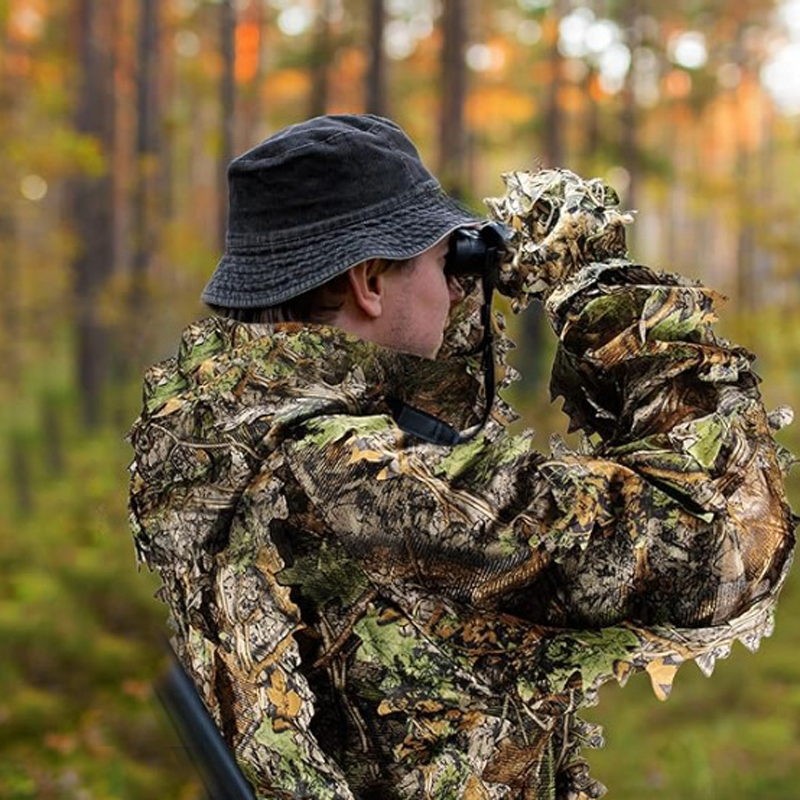 Hunting Suit Jungle Leaves Lig - Outdoor Hunting Photography avaliação e preço