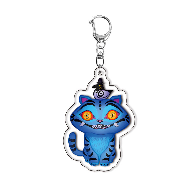 Demon Hunter Acrylic Keychain  - Outdoor Hunting Bag avaliação e preço