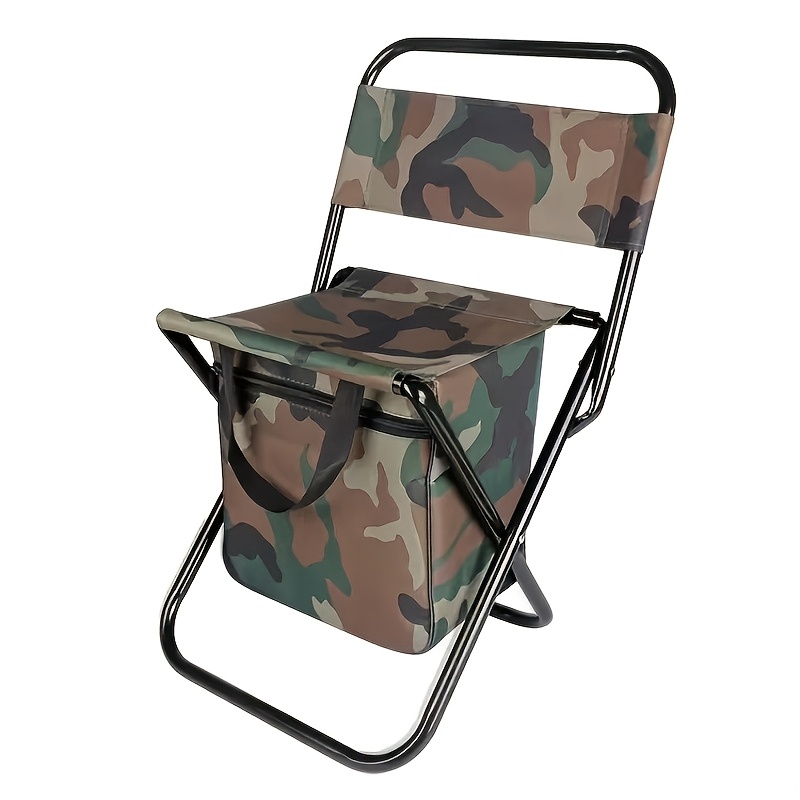 Portable Folding Camping Chair - Hunting And Fishing Outdoor Chairs avaliação e preço