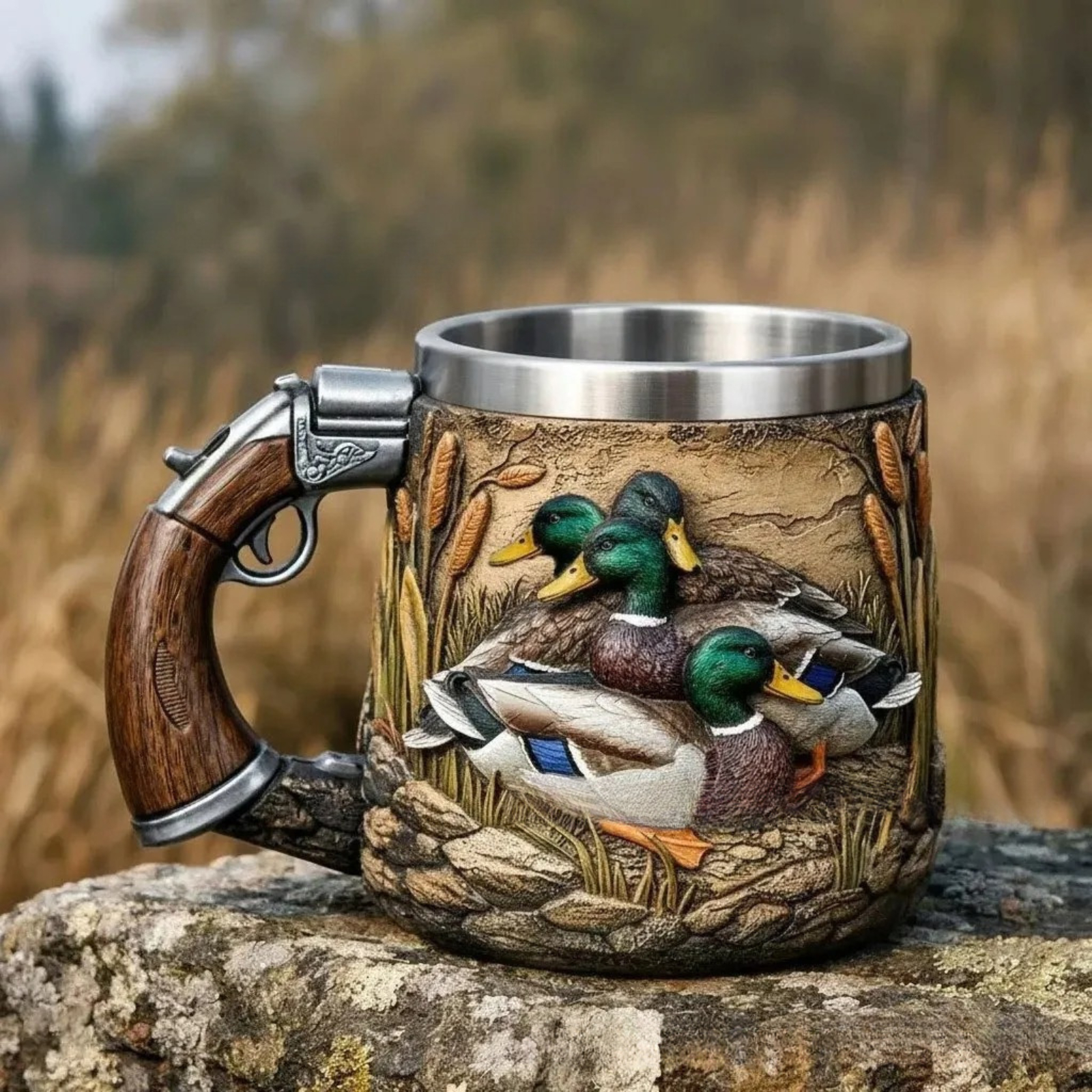 2026 New！  Stainless Steel Cup - Outdoor Hunting Events avaliação e preço