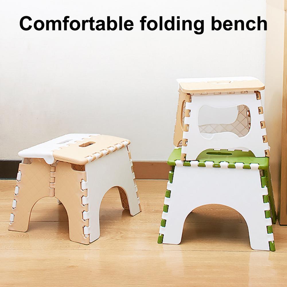 Plastic Folding Stool With Han - Hunting And Fishing Outdoor Chairs avaliação e preço