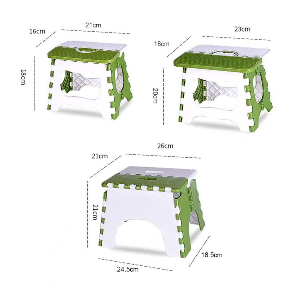 Plastic Folding Stool With Han - Hunting And Fishing Outdoor Chairs avaliação e preço