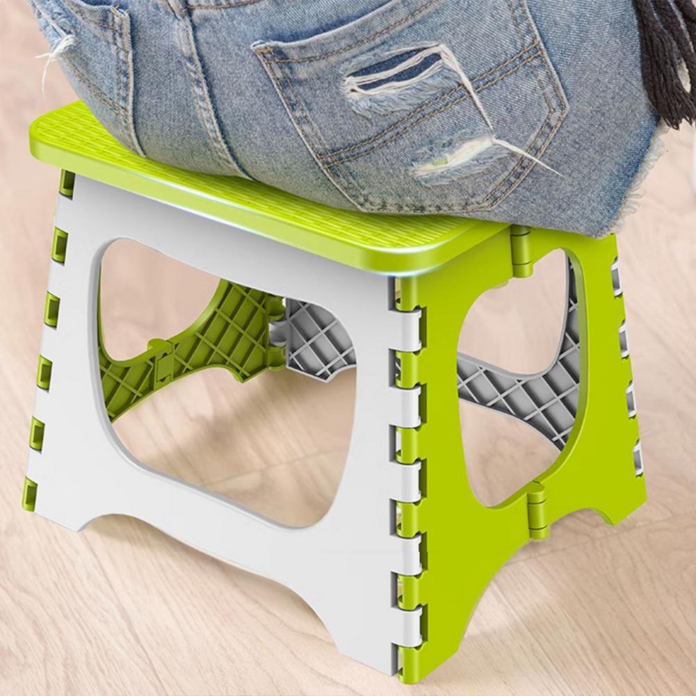 Plastic Folding Stool With Han - Hunting And Fishing Outdoor Chairs avaliação e preço