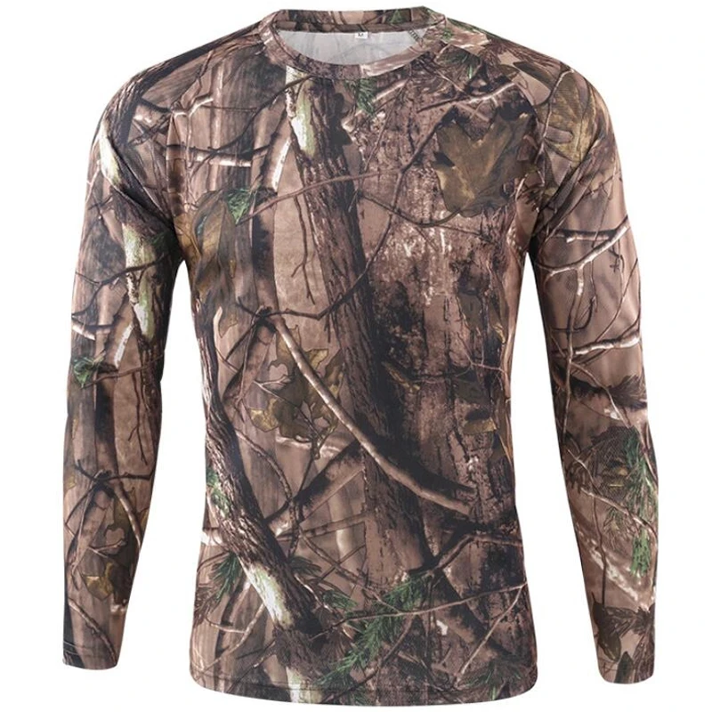 Pop Long Sleeve Camouflage T-s - Hunting Outdoor Clothing Brands avaliação e preço