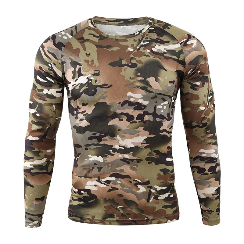 Pop Long Sleeve Camouflage T-s - Hunting Outdoor Clothing Brands avaliação e preço