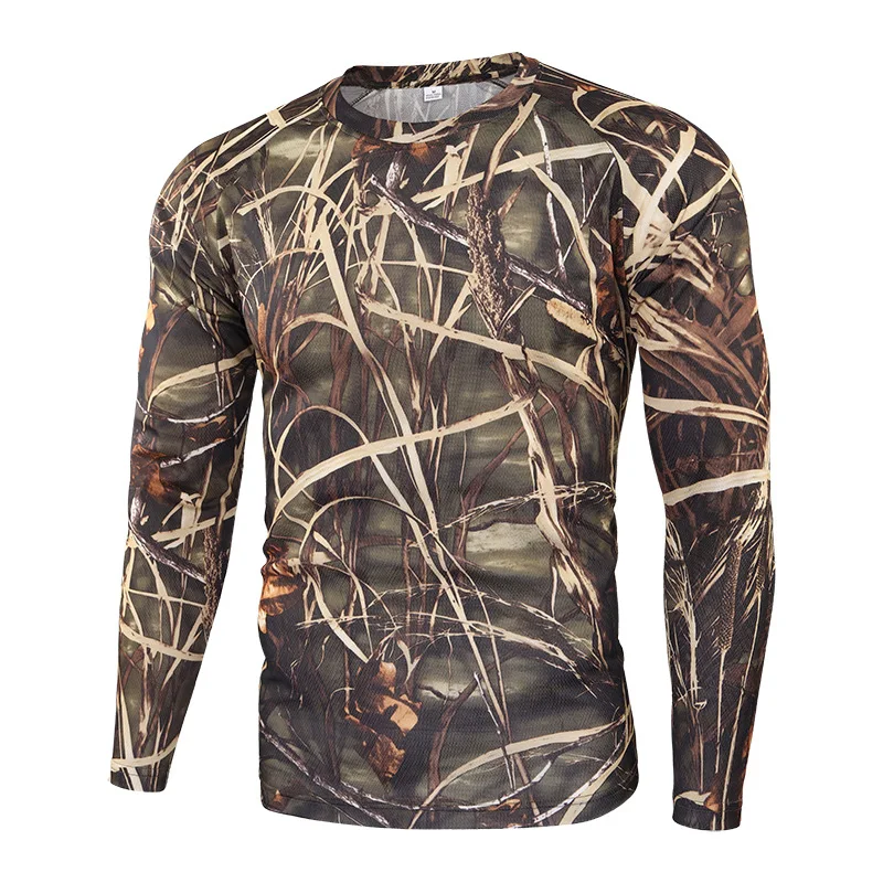 Pop Long Sleeve Camouflage T-s - Hunting Outdoor Clothing Brands avaliação e preço