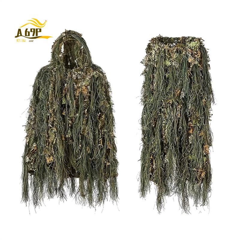 A69P-Adult Outdoor Ghillie Sui - Outdoor Hunting Photography avaliação e preço