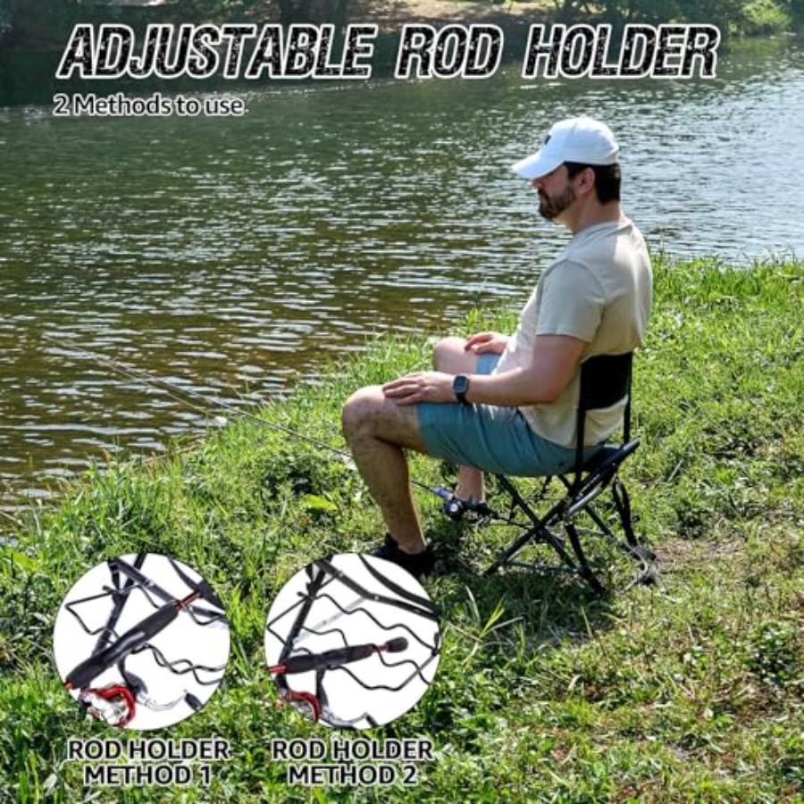 Portable Fishing Chairs Outdoo - Hunting And Fishing Outdoor Chairs avaliação e preço