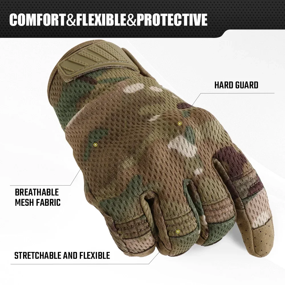 Camo Touch Screen Tactical Glo - Outdoor Hunting Gloves avaliação e preço