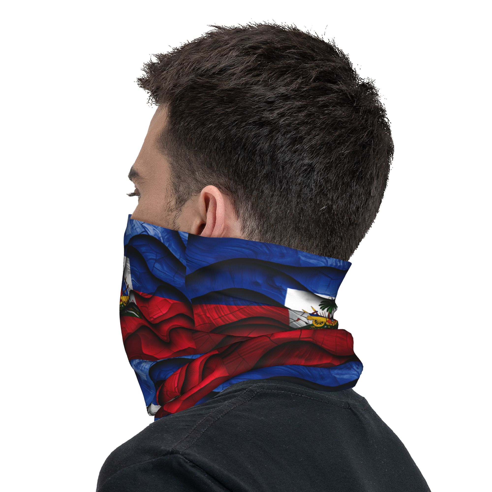 Haiti Flag Balaclava  Hunting  - Hunting Fishing Outdoor avaliação e preço