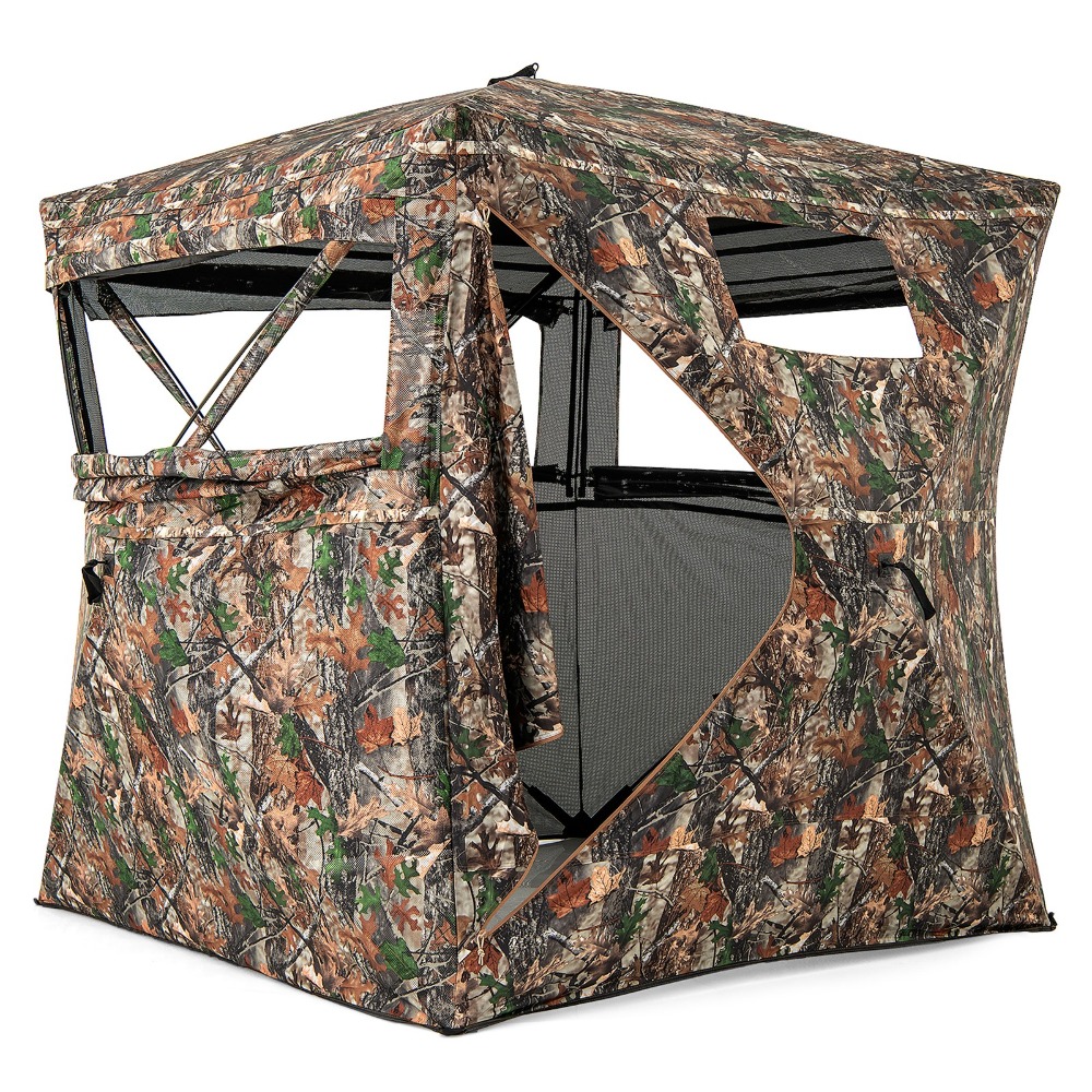Camouflage Hunting Blind for 3 - Hunting Blind Fabric avaliação e preço