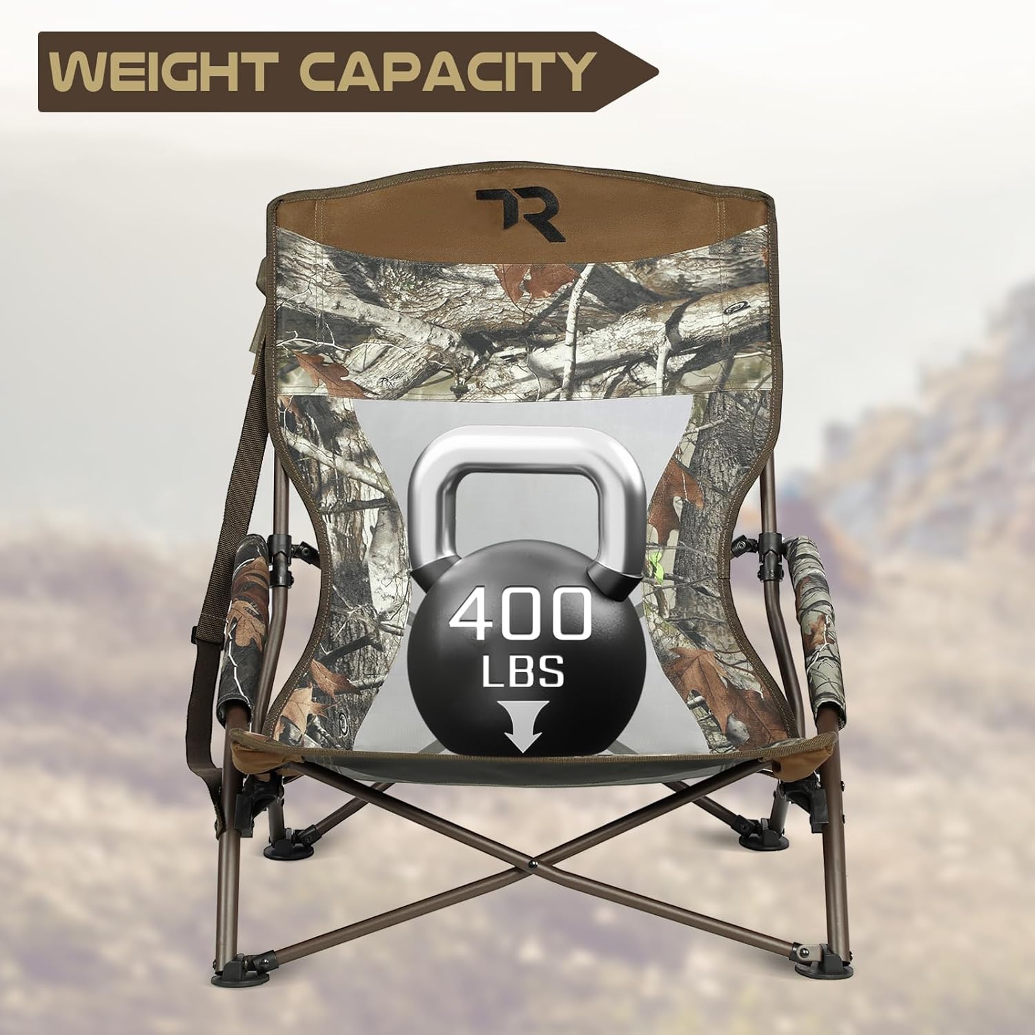 Lightweight Low Camping Chair  - Outdoor Hunting Bag avaliação e preço