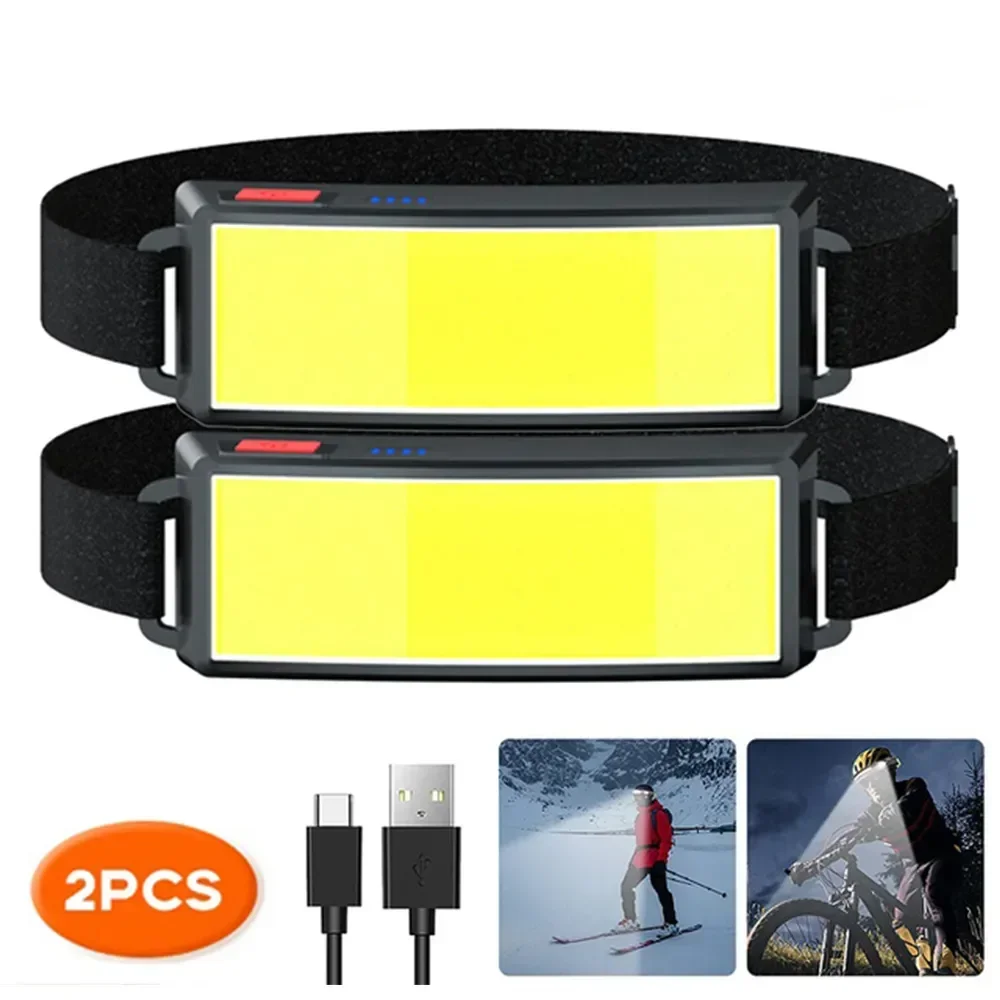 COB Portable LED Headlights Ou - Hunting Fishing Outdoor avaliação e preço