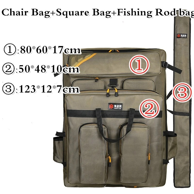 Large Capacity Waterproof Fish - Hunting And Fishing Outdoor Chairs avaliação e preço