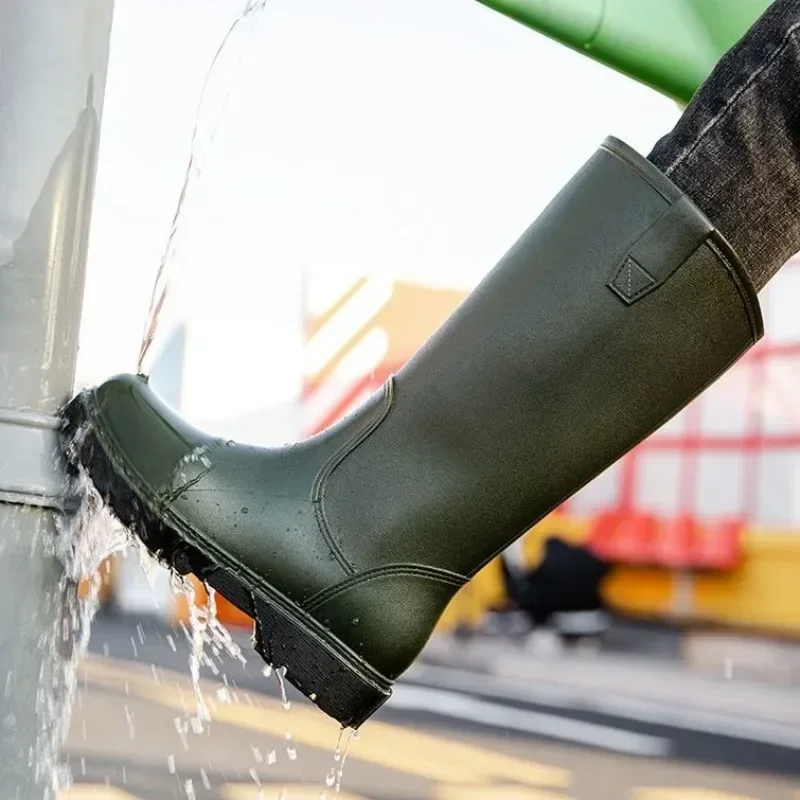 Rain Boots for Men Gum Fishing - Fishing Waders Breathable avaliação e preço