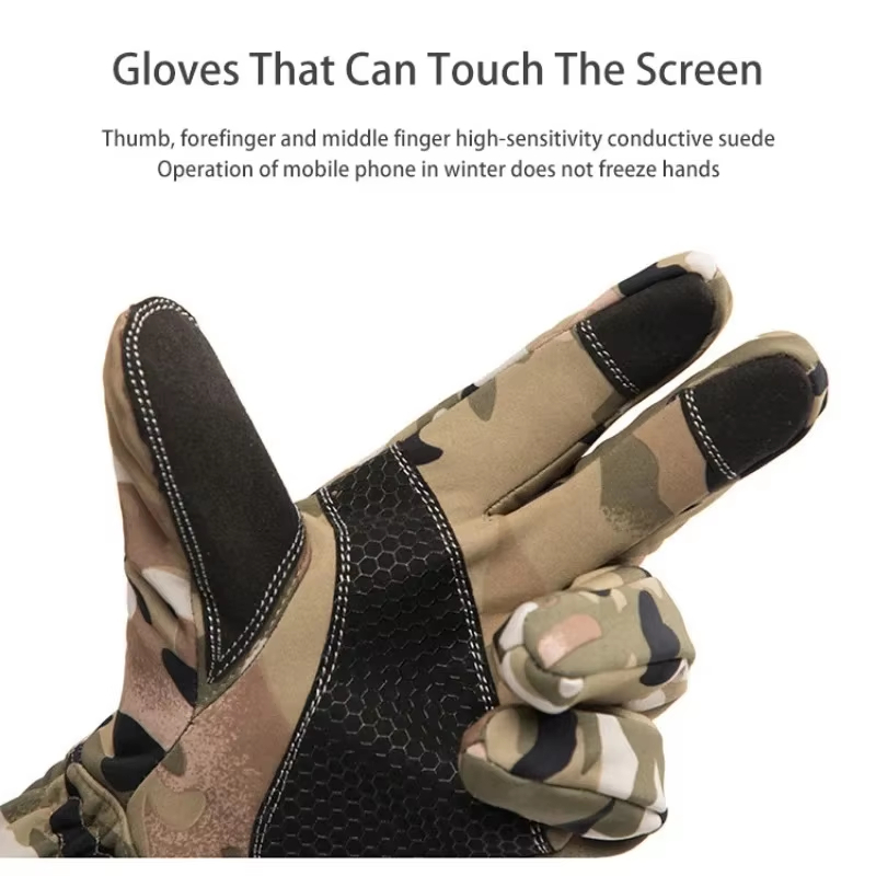 Tactics Outdoors Camouflage Hu - Outdoor Hunting Gloves avaliação e preço