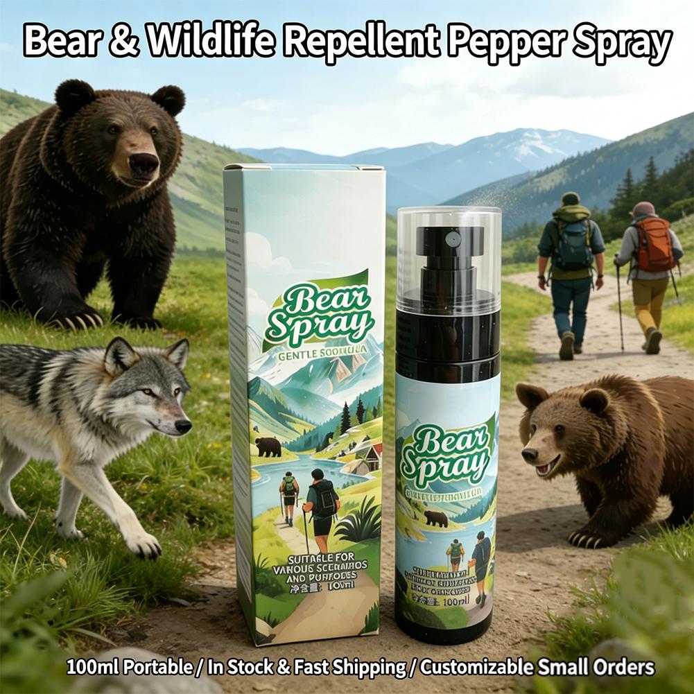 Portable Bear Repellent Spray  - Bear Spray Protection avaliação e preço