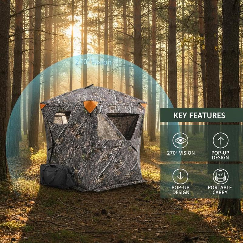 Ground Hunting Tent 60x60x66 I - Outdoor Hunting Bag avaliação e preço