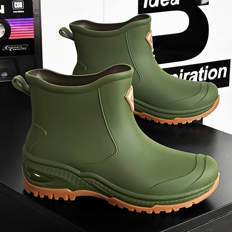 Men's Rain Boots Outdoor Wear- - Fishing Waders Breathable avaliação e preço