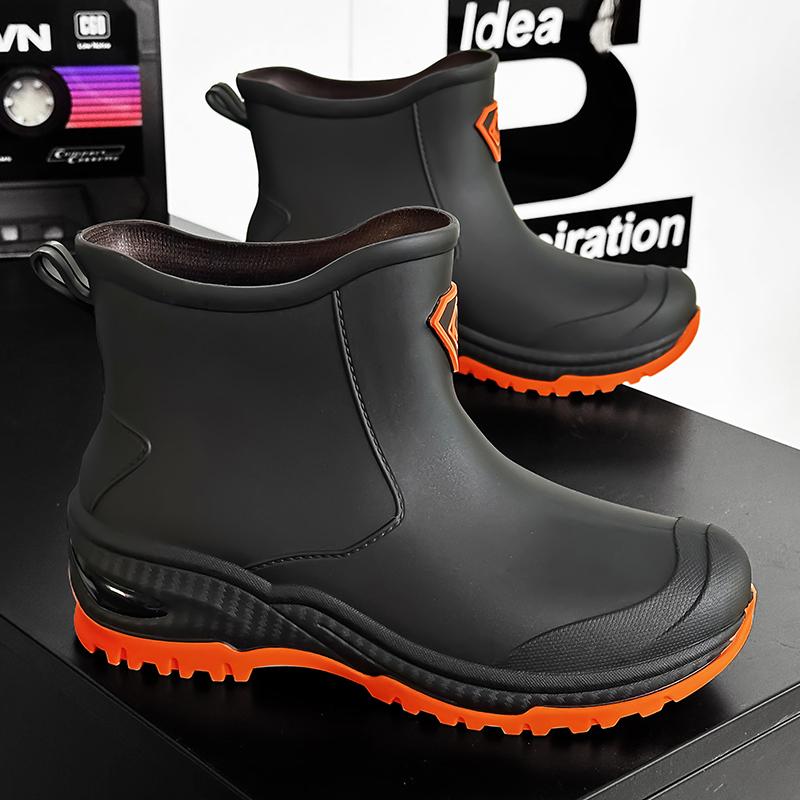 Men's Rain Boots Outdoor Wear- - Fishing Waders Breathable avaliação e preço