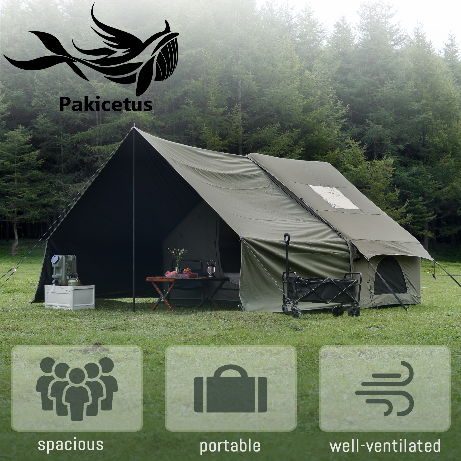 PAKICETUS Upgraded Inflatable  - Outdoor Hunting House avaliação e preço