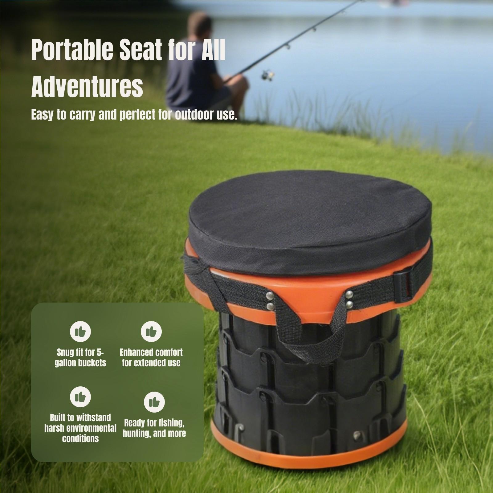 360 Swivel Bucket Seat Waterpr - Hunting And Fishing Outdoor Chairs avaliação e preço