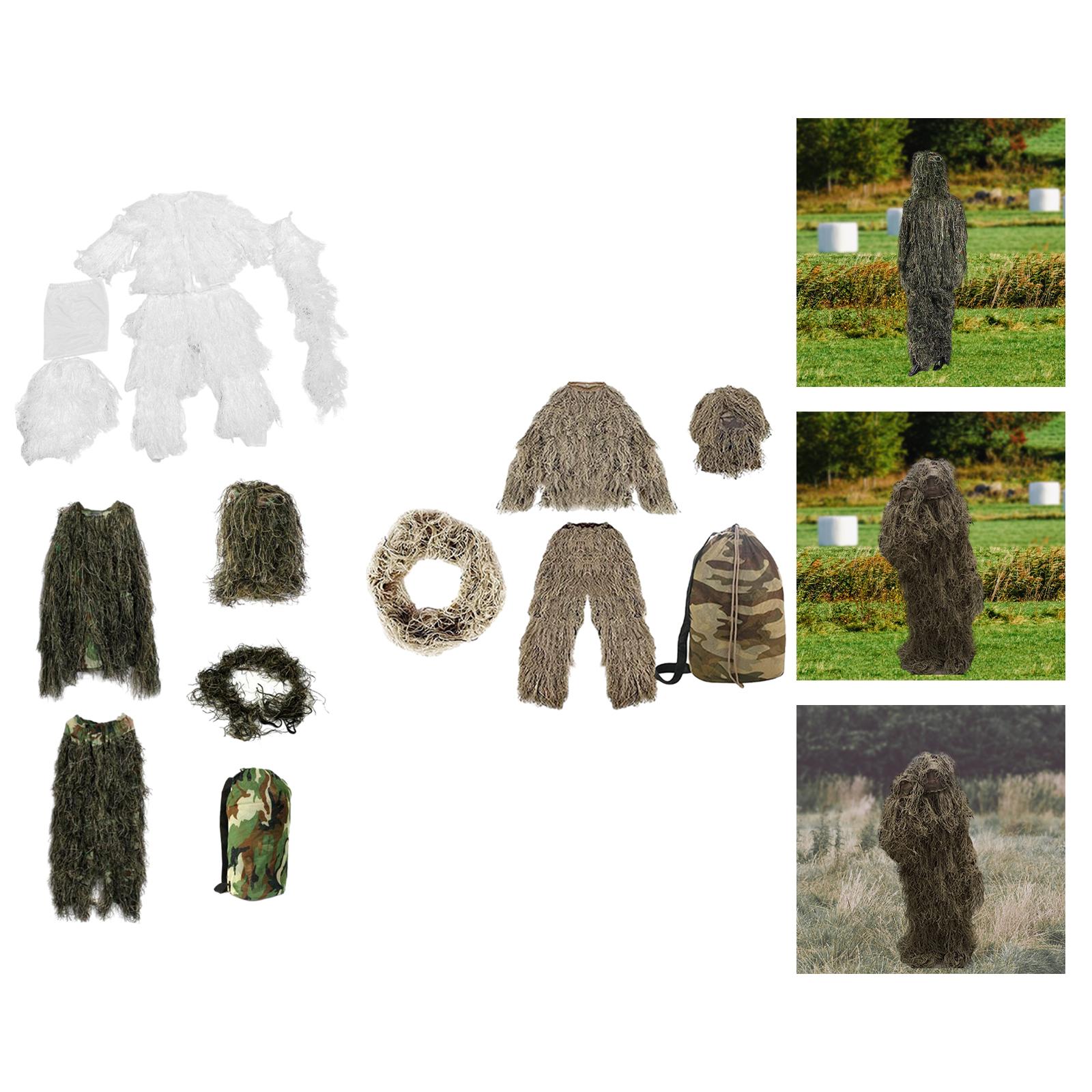 Kids Ghillie Suit Apparel Fanc - Outdoor Hunting Photography avaliação e preço