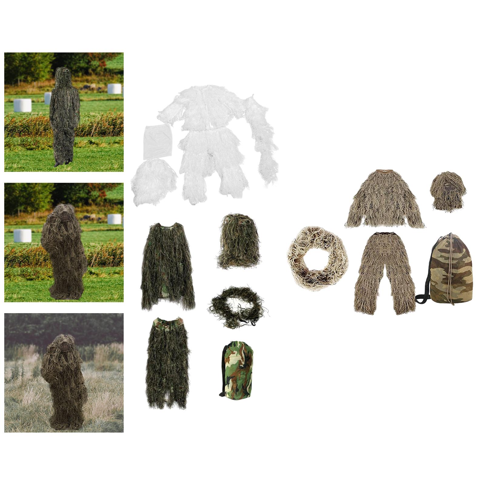 Kids Ghillie Suit Apparel Fanc - Outdoor Hunting Photography avaliação e preço
