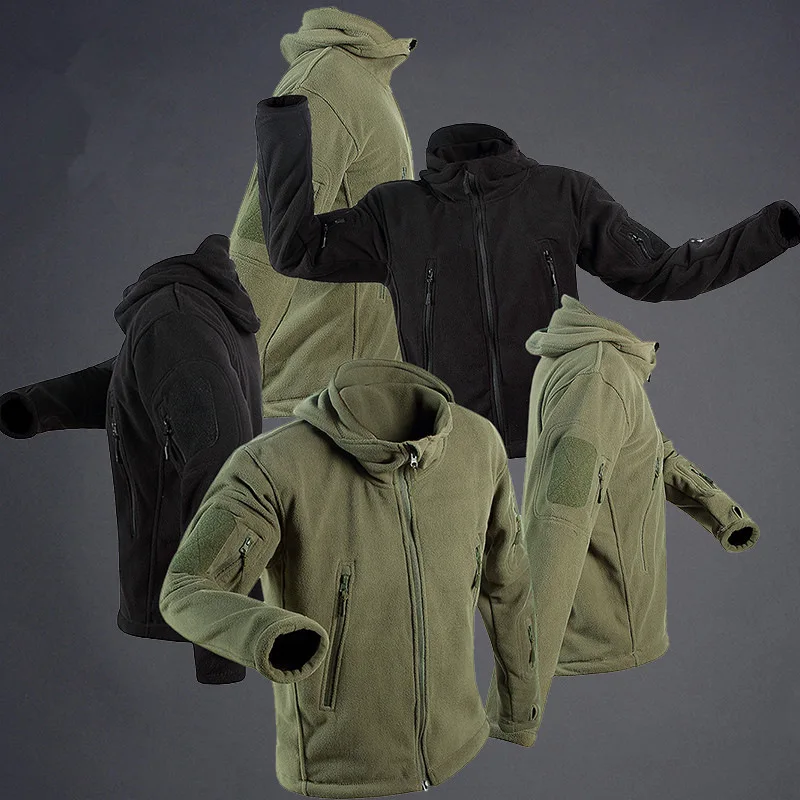 Fleece Men's Outdoor Windproof - Hunting Outdoor Clothing Brands avaliação e preço
