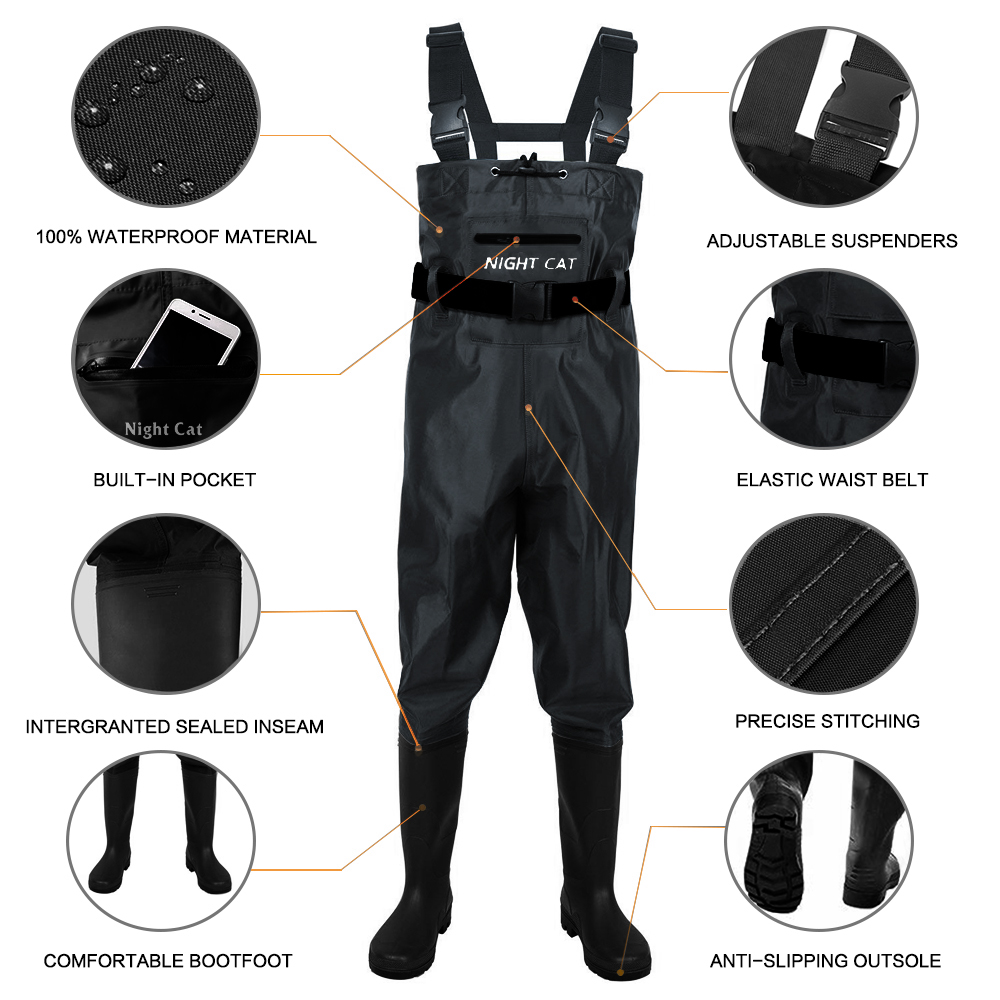 Men's Breathable Waders Waterp - Fishing Waders Breathable avaliação e preço