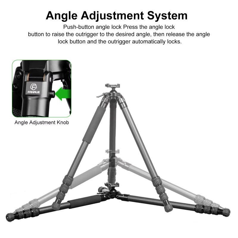 Outdoor Carbon Fiber Tripod Hi - Outdoor Hunting Photography avaliação e preço