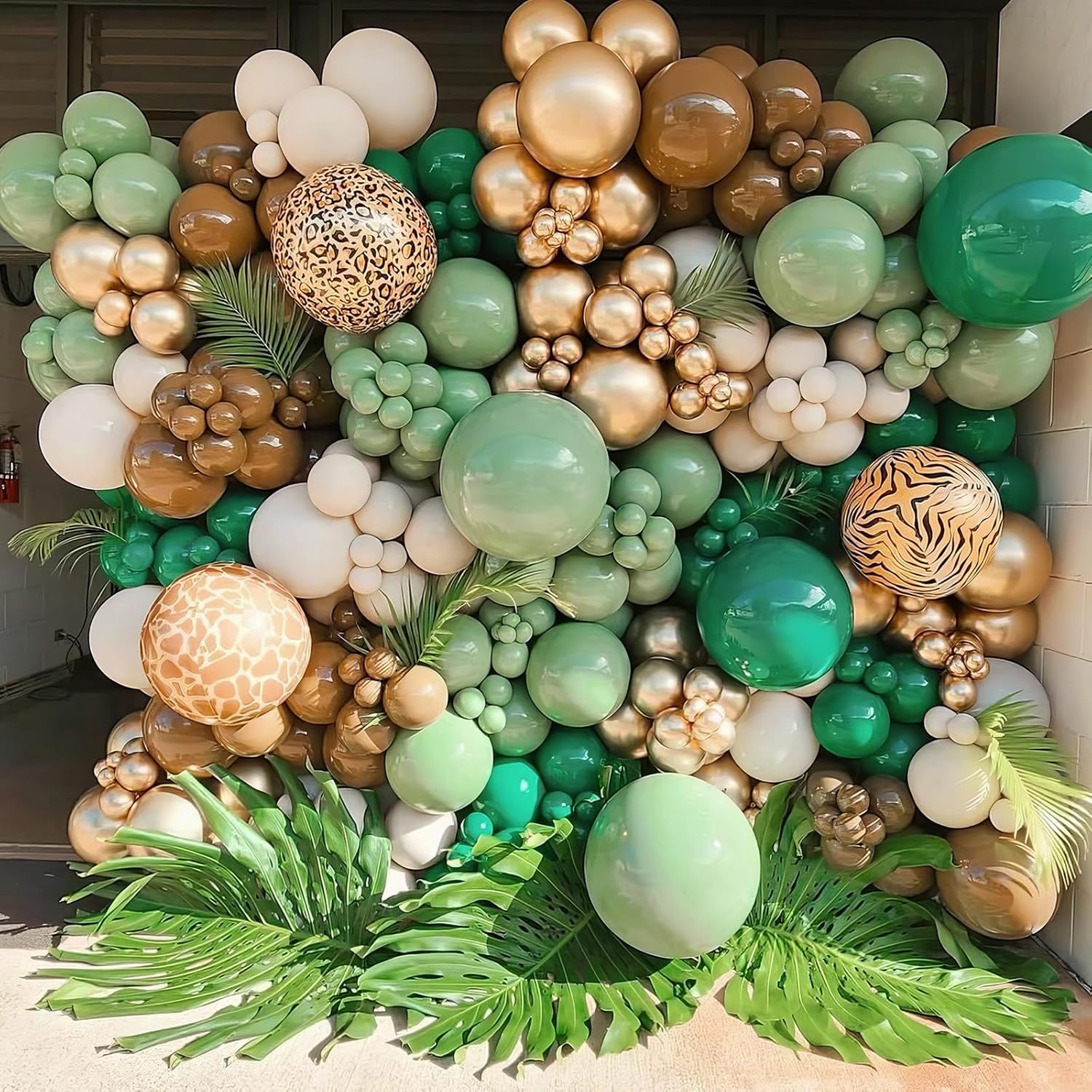129-Piece Sage Green and Brown - Outdoor Hunting Events avaliação e preço