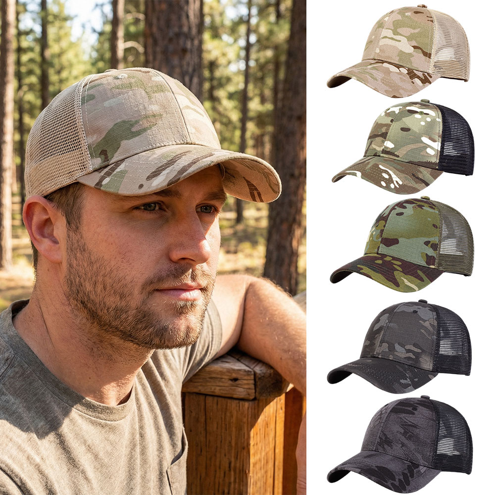 Men Outdoor Baseball Caps Adju - Outdoor Hunting House avaliação e preço