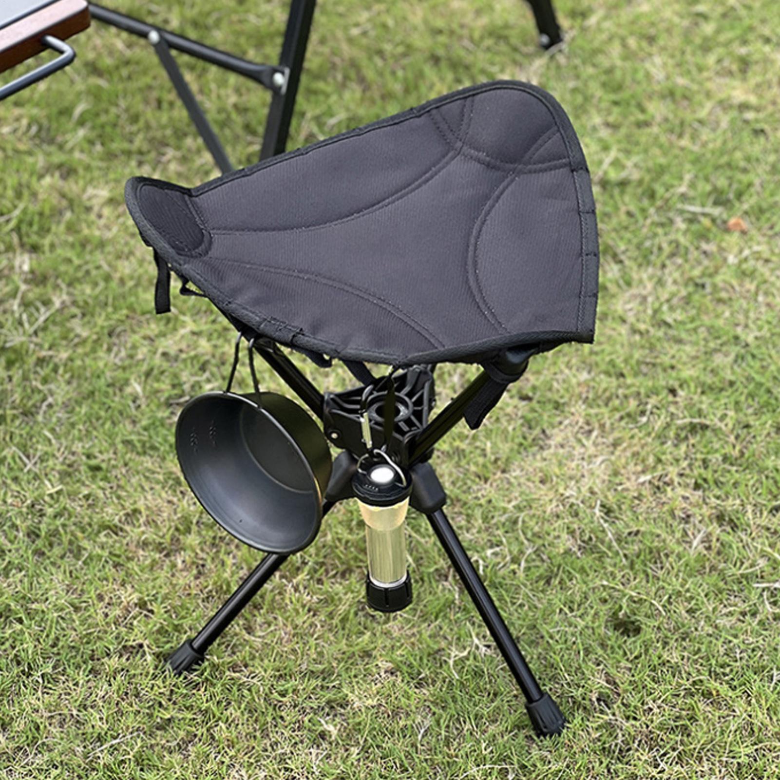 Folding Chairs Swivel Camping  - Hunting And Fishing Outdoor Chairs avaliação e preço
