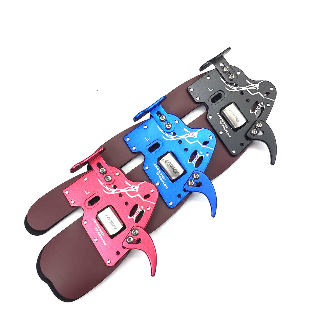 DECUT Archery Finger Tab Guard - Outdoor Hunting Gloves avaliação e preço