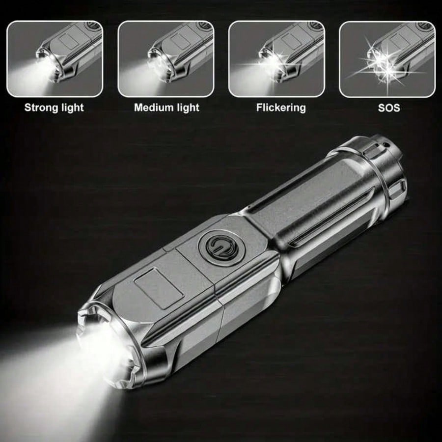 High Power Camping Flashlight  - Hunting Fishing Outdoor avaliação e preço